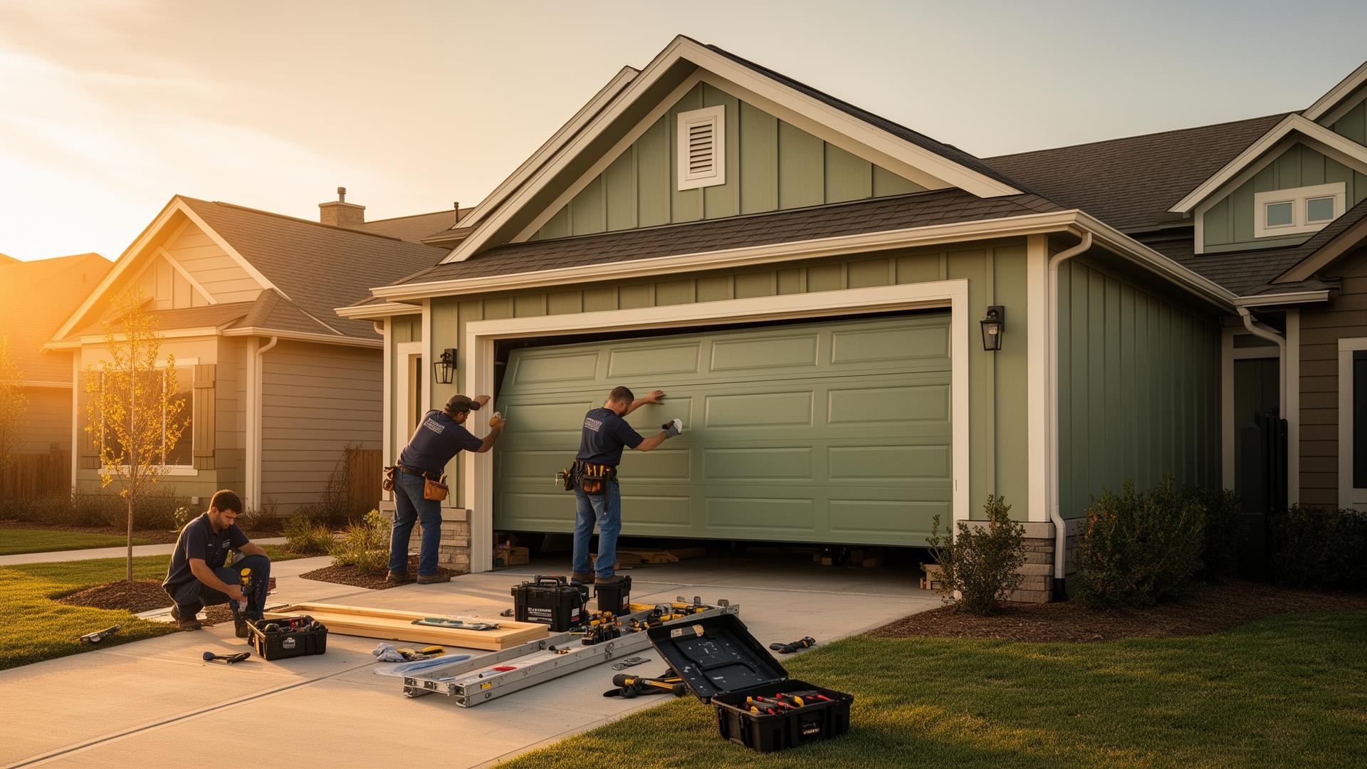 Professional garage door services in Edenton NC